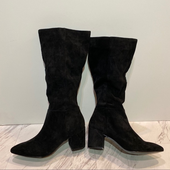 Charles Charles David Harbor Black Heeled Boot 9M - Picture 5 of 12